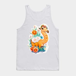 Beautiful Colorful Camel Tank Top